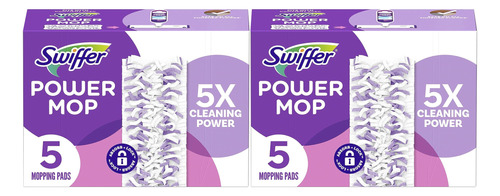 Swiffer Powermop - Recambios De Almohadilla De Trapeador Mul