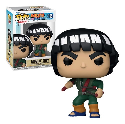 Funko Pop! Might Guy 58008 De La Coleccion Naruto Shippuden Anime Figura De Accion #1195