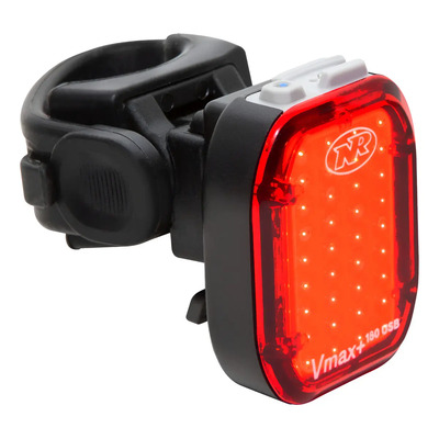 Lámpara Niterider Vmax+ 180 Lúmenes Trasera Negro\u002Frojo | Meses sin interés