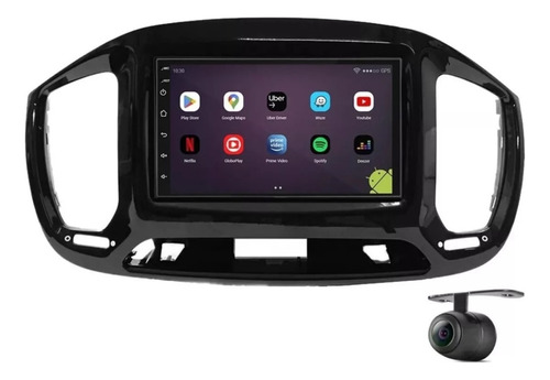 Central Multimidia Android Fiat Uno 2015 A 2021 Gps Wifi 