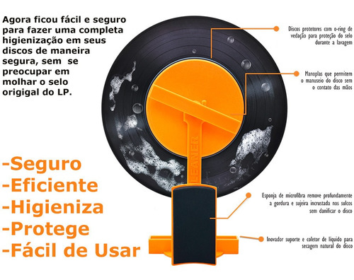 Máquina Limpeza Discos De Vinil - Vil Cleaner - Er Pires