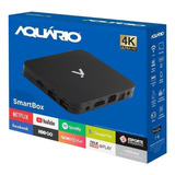 Tv Box Aquário Stv-3000 Padrão 4k 8gb Preto 1 Gb Ram