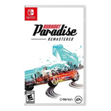 Jogo Burnout Paradise Remaster Nintendo Switch Novo