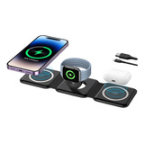 3 En 1 Cargador Inalambrico Para iPhone/iwatch/AirPods