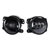 Xx Par 4 Led Faros Niebla Universal Jeep Wrangler Luz Drl