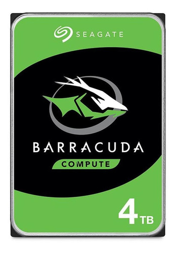 Disco Duro Interno Seagate 4tb Barracuda 3.5  5400rpm Sata3 