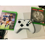Xbox One S 1tb + 2 Juegos Físicos 1tb , Muy Poco Uso