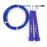 Soga Speed Rope Para Saltar Rulemanes Forest Fitness Acero Color Azul