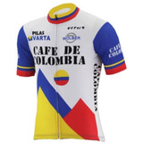 Jersey Ciclismo Ruta Mtb Café De Colombia Manga Corta