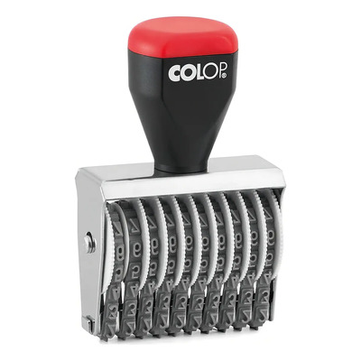 Foliador Manual Altura 4 Mm 10 Dígitos Colop | Envío gratis