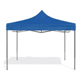 Carpa Roja Plegable 2,5x2,5 3h Metal Playa Gazebo Camping