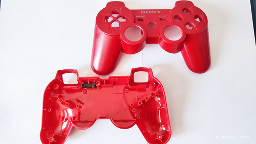 Carcasa Roja Para Control Original Sony Ps3 Cechzc2u A1