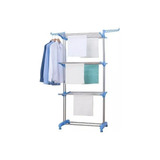 Tendedero Plegable De Ropa Portátil Retráctil Rack