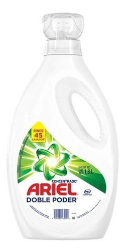 Detergente Liquido Ariel Concentrado 45 Lavados - 1.8 Litros