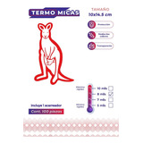 Micas Térmicas Tamaño Curp 8mls (10x14.5 Cm) 100 Pza