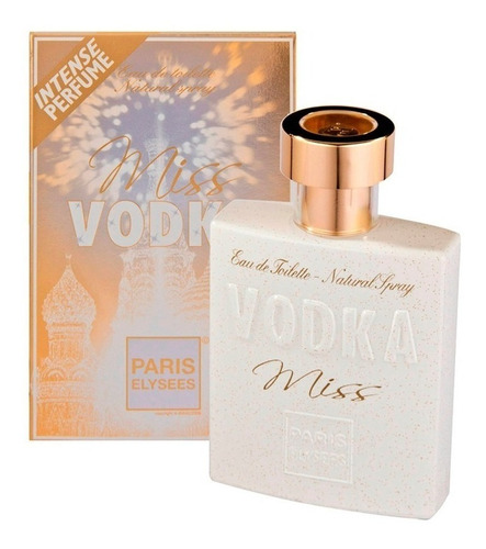 Perfume Vodka Miss Paris Elysees 100 Ml Lacrado