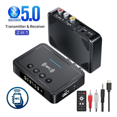 Nfc Bluetooth5.0 Transmisor/receptor Audio Estéreo