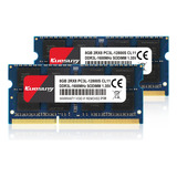 Memoria Ram Kuesuny Ddr3l 1600mhz Sodimm 16gb(2x8gb)