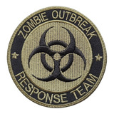 Parche Bordado Zombie Outbreak Response Team Parchetoxicidad