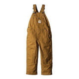 Ropa De Niño Carhartt, 3t, Marrón