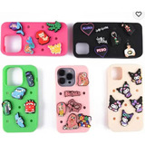 Funda Case Crocss Para Charms Personalizable Para iPhone