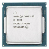 Procesador De Cpu Core I3 6100 Con Caché De Doble Núcleo Sr2