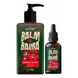 Kit Balm E Óleo Hidratante Para Barba Guaraná Don Alcides