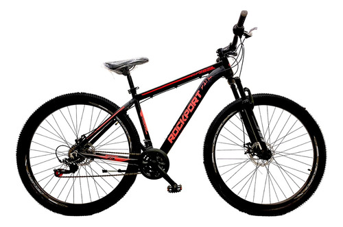 Bicicleta Mtb R29 21v Shimano Revoshift Rockport Alum. Roja