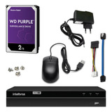 Dvr 8 Canais  Mhdx 1208 Inteligente Com Hd 2tb Wd Purple