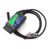 Scanner Multimarca Elm 327 Usb Obd2 V1.5 + Programas Regalo