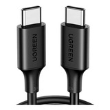 Cable Usb Tipo C A Tipo C 0,5 Metros 60w Carga Rapida Ugreen