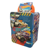 Caja Metalica Porta 18 Autos Hot Wheels / No Incluye Autos 