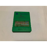 Memory Card Sony Original Derby Stallion 04 Verde Ps2 Play