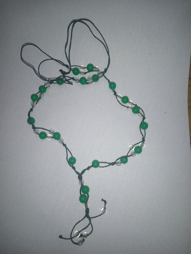 Collar Perlitas Verdes (cu0)