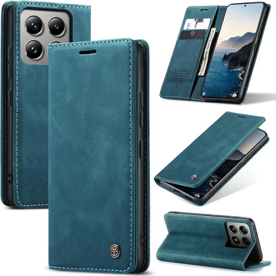 Funda Para Xiaomi 14t Pro Case Carcasa Cuero Tipo Billetera