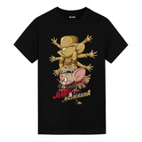 Camiseta De Algodón De Manga Corta Jerry Naruto Hashirama Tr