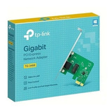 Placa Rede Gigabit 10/100/1000 Pci Express Tp-link Tg-3468