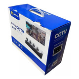 Kit Cctv De 4 Camaras De Vigilancia Hd Marca Jortan