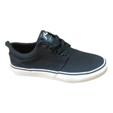 Zapatillas Rusty Yonkers Negras Canvas Original Envío Gratis