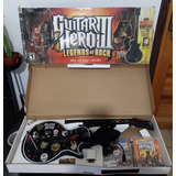Guitarra Ps3 Guitar Hero 3 Legends Of Rock + 2 Jogos - Caixa