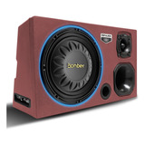 Caixa Som Trio Amplificada Bomber 900w Sub Slim 12 Pol Led