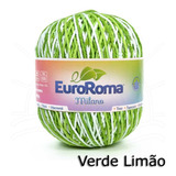 Barbante Euroroma Milano 400g 0801 Verde Limão