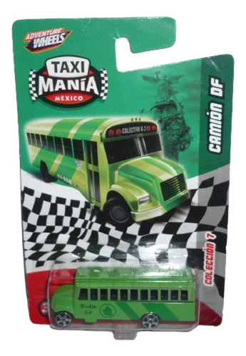 Taxi Manía México Autobús Camión D.f. - Juguete Escala