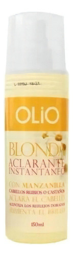 Aclarante Instantáneo De Cabello Rubio Olio 