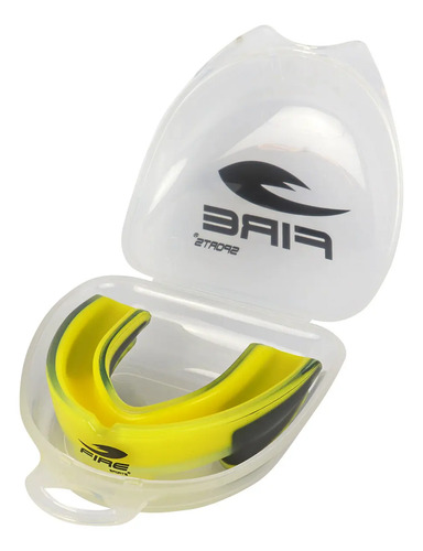 Protector Bucal Fire Sports Termomoldeable C Estuche Box Mma