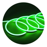 10m Mini Mangueira Neon Verde 8mmx15mm 110v/220v