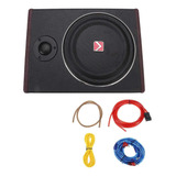 Subwoofer Ultrafino For Coche De 600w, Altavoz Activo For