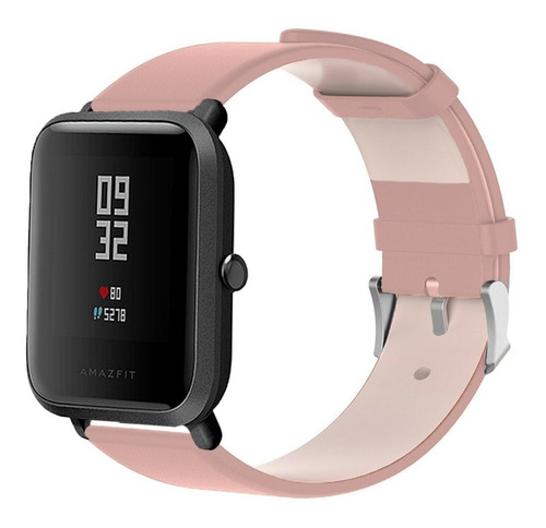 Correa De Piel De Lujo Para Xiaomi Amazfit Bip + Mica 