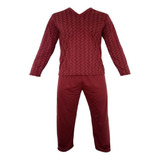 Pijama Longo Masculino Plus Size Blusa Calça Estampado