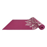 Tapete Yoga Pilates Fitness Academia Estampa Mandala Pvc 6mm